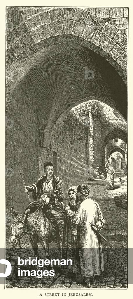 A Street in Jerusalem (engraving)