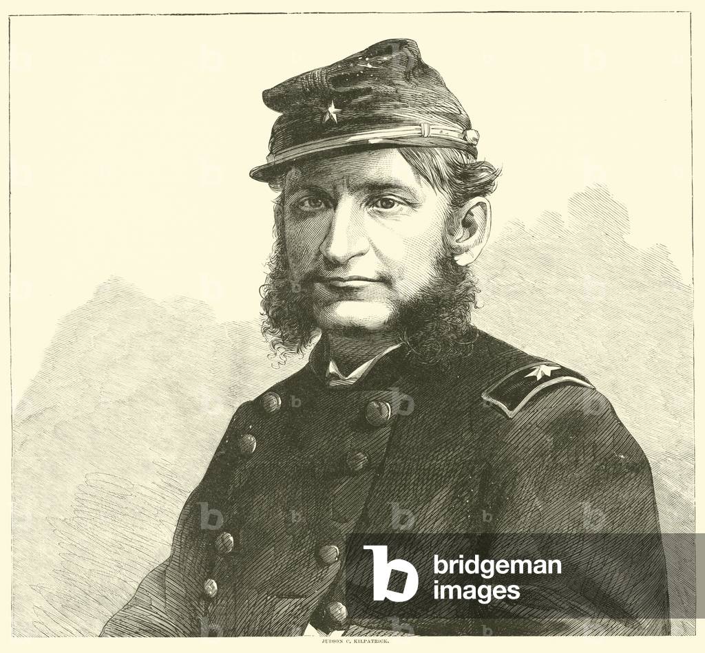 Judson C Kilpatrick, November 1864 (engraving)