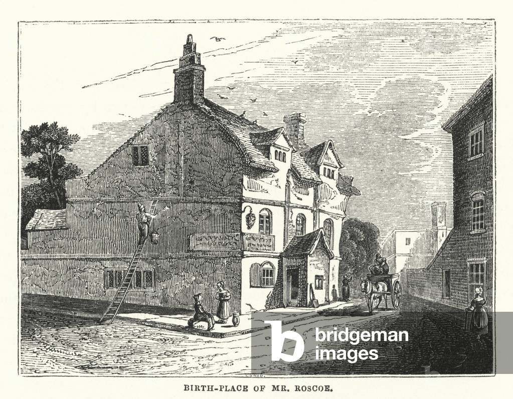 Birth-Place of Mr Roscoe (engraving)