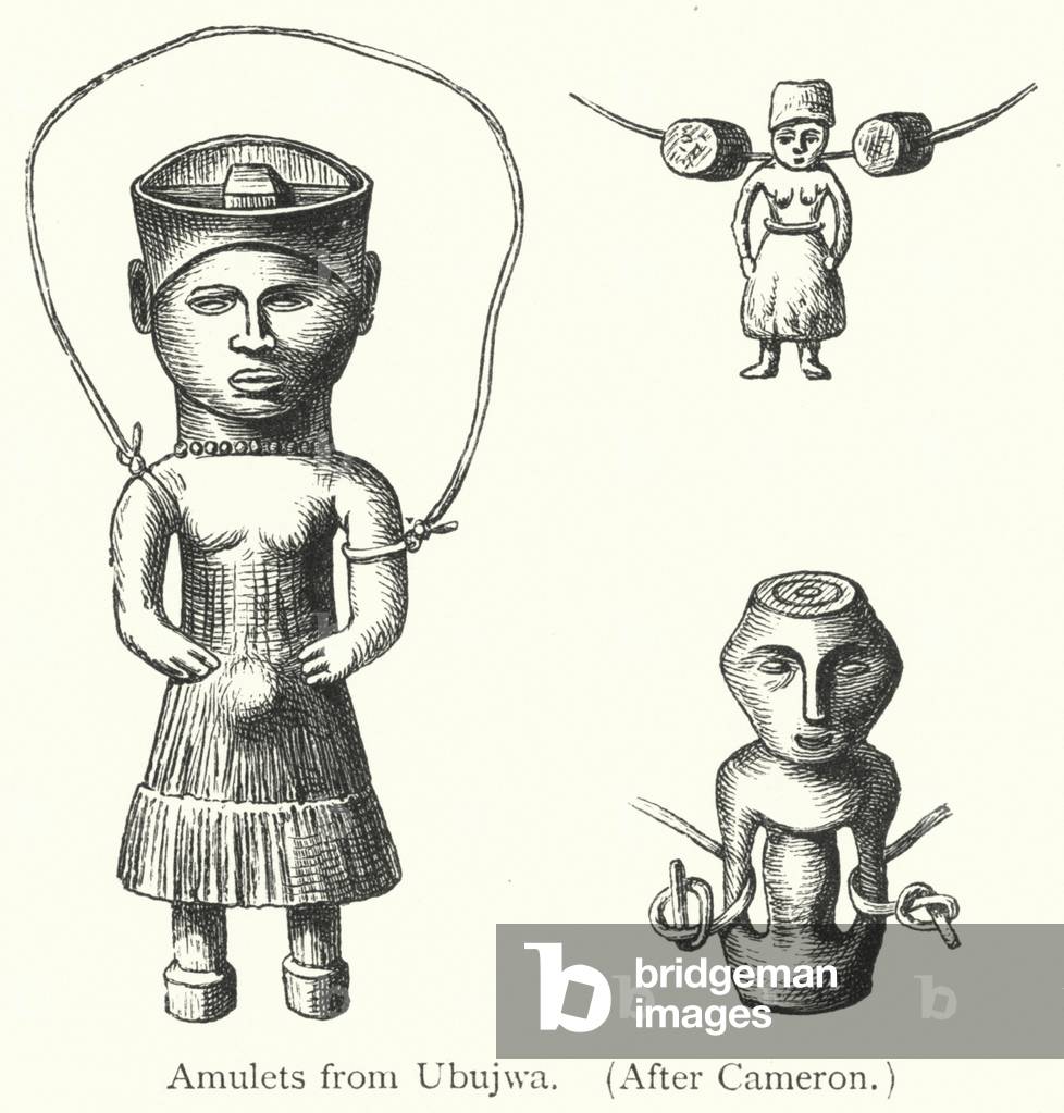 Amulets from Ubujwa (engraving)