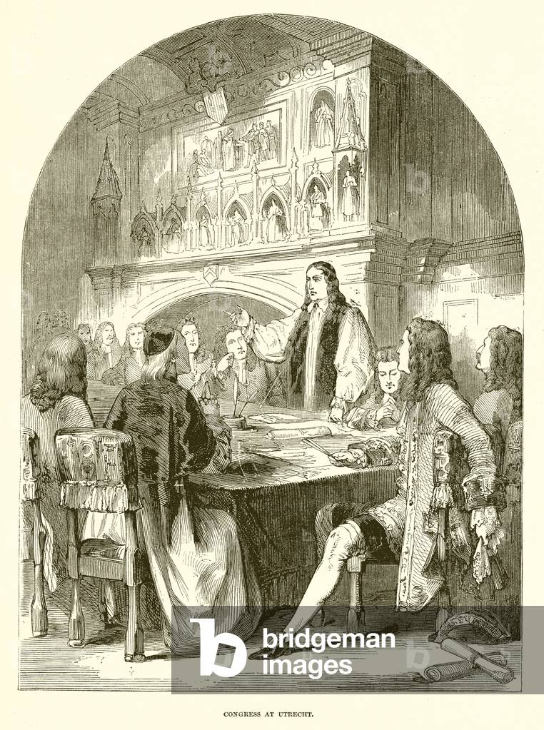 Congress at Utrecht (engraving)