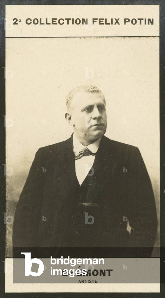 Leon Bremont, Artiste, 1852 (b/w photo)