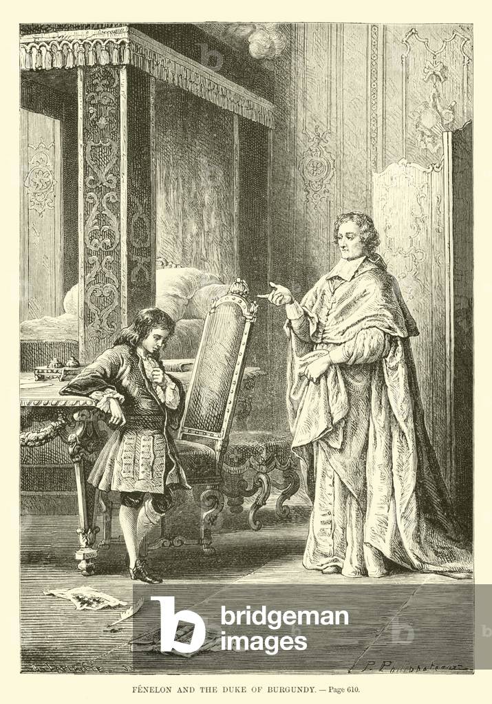 Fenelon and the Duke of Burgundy (engraving)