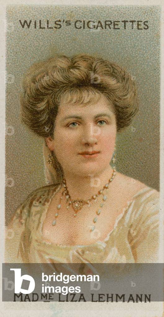 Madame Liza Lehmann (chromolitho)