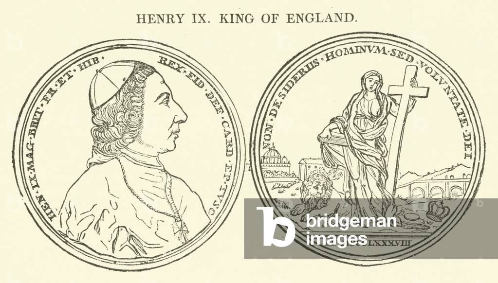 Henry IX, King of England (engraving)