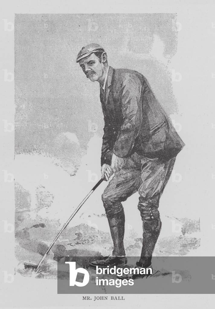 Golf: Mr John Ball (litho)