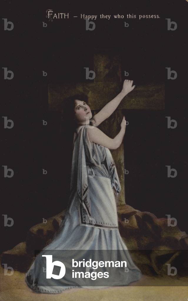 Faith - Happy they who this possess (coloured photo)