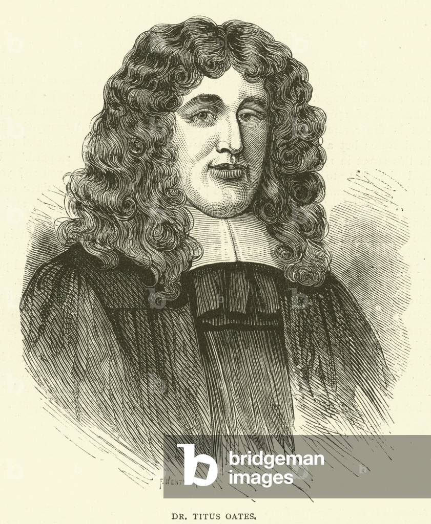 Dr Titus Oates (engraving)