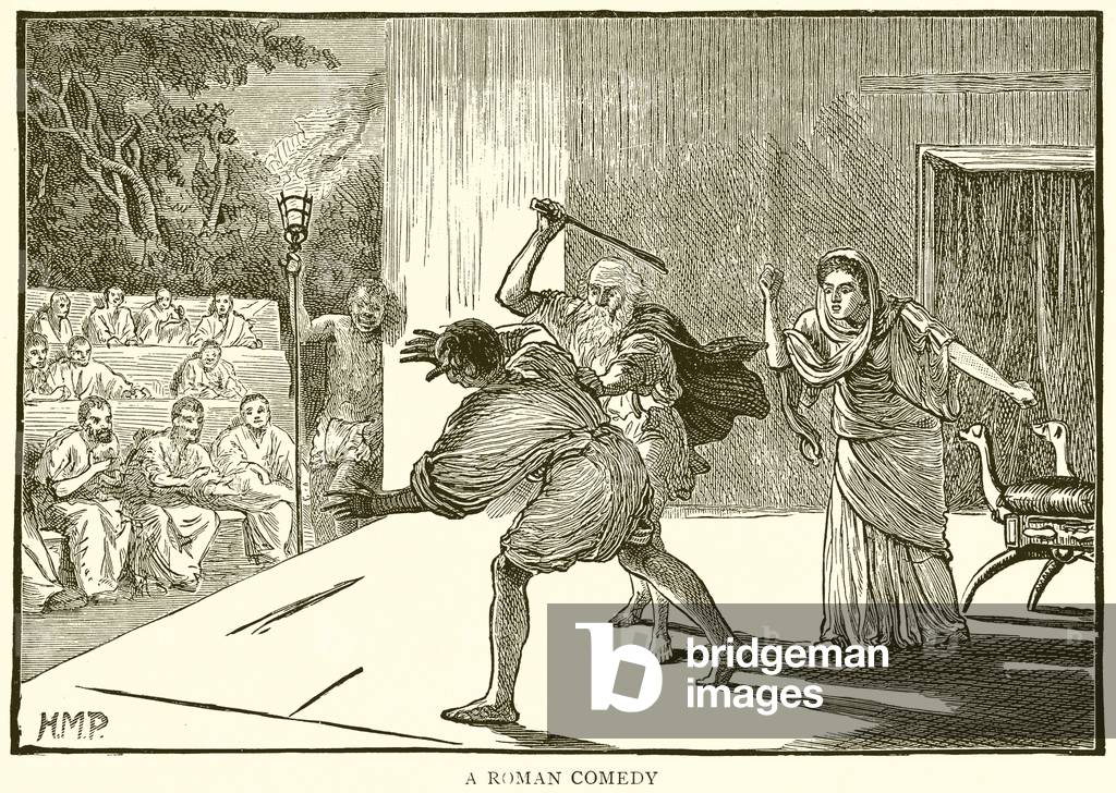 Roman Comedy (engraving)