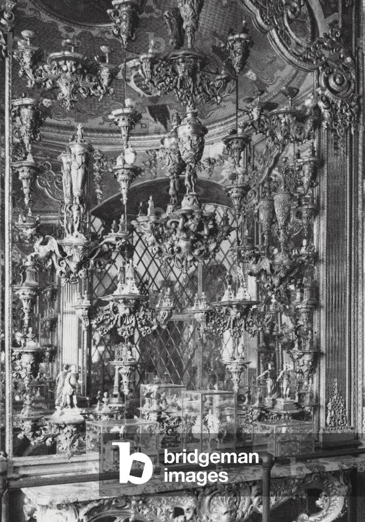 Dresden: The Green Vault; Das Grune Gewolbe (b/w photo)