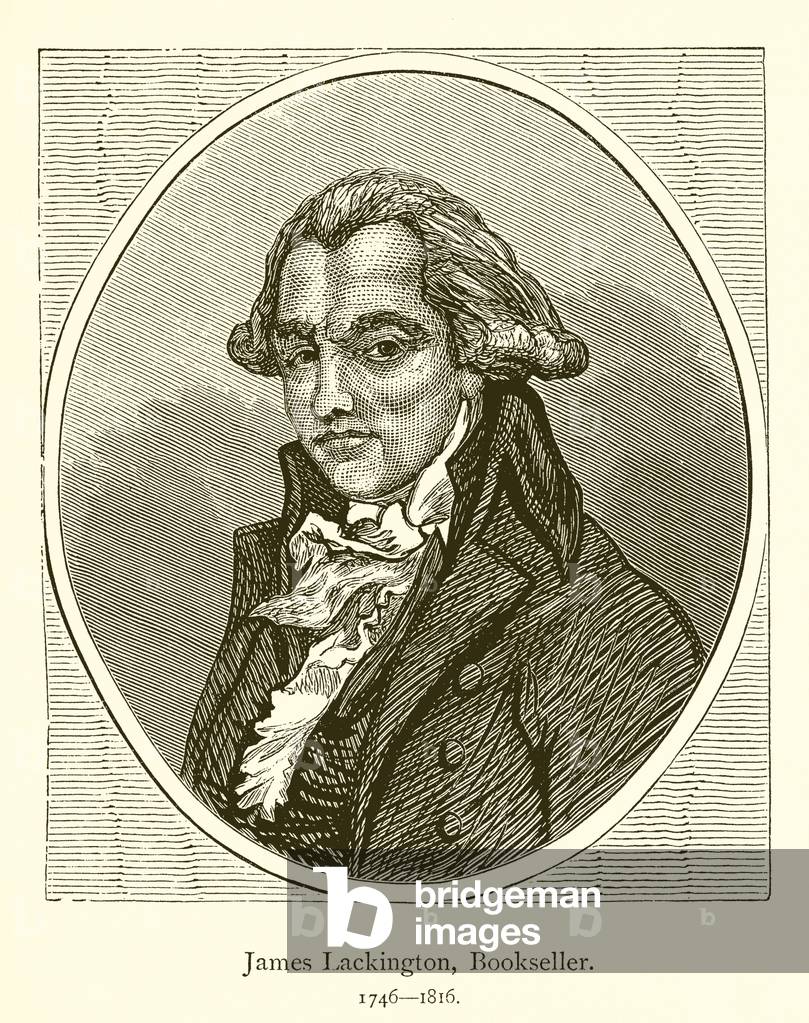 James Lackington, Bookseller (engraving)