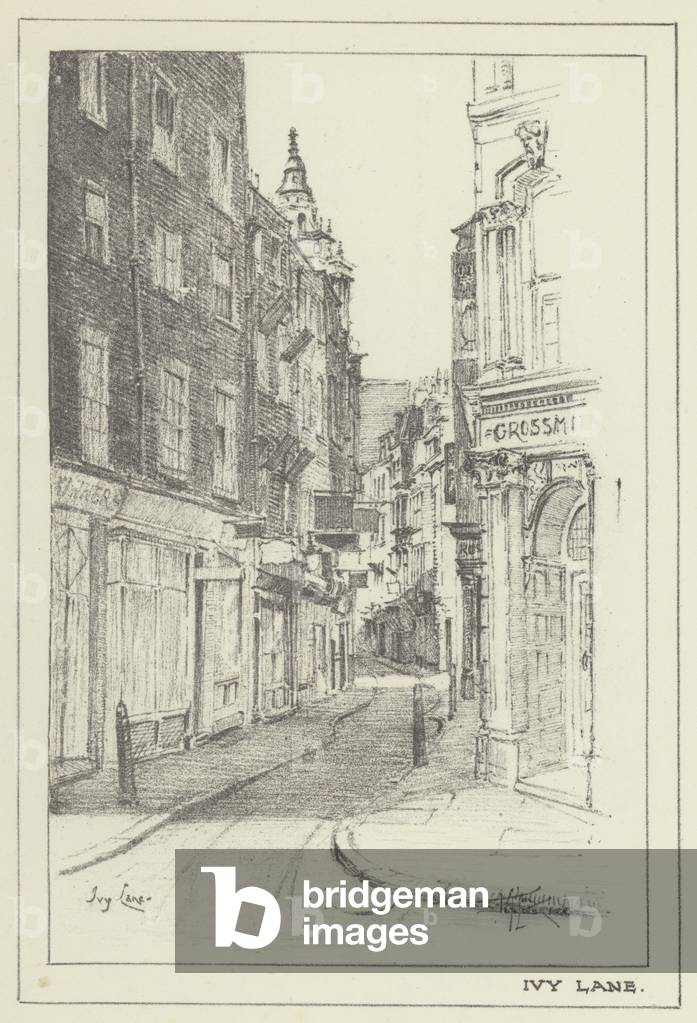 Ivy Lane (litho)