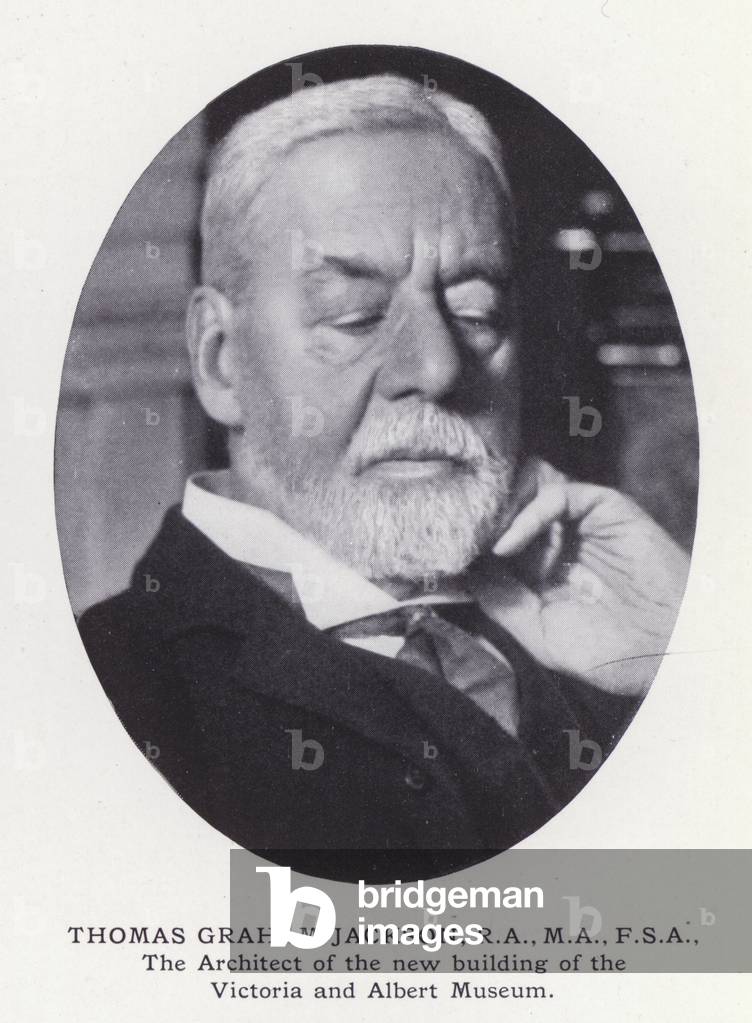 Prominent Men of London: Thomas Graham Jackson (b/w photo)