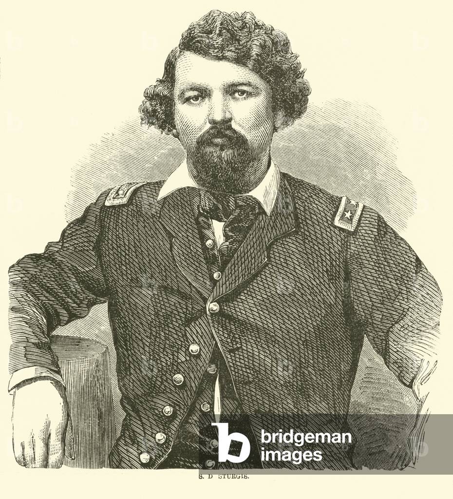S D Sturgis, August 1864 (engraving)