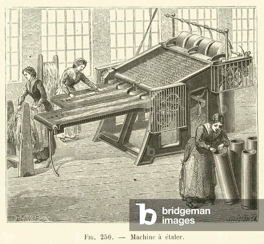 Machine a etaler (engraving)