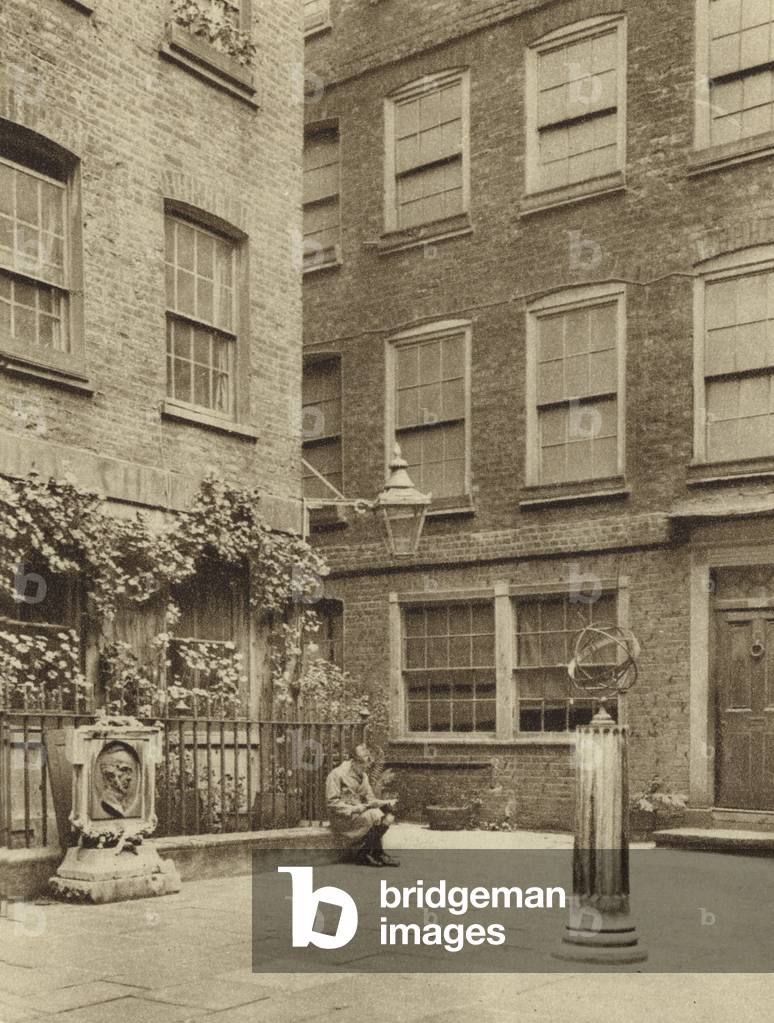 Pickering Place, off St James's Street (b/w photo)