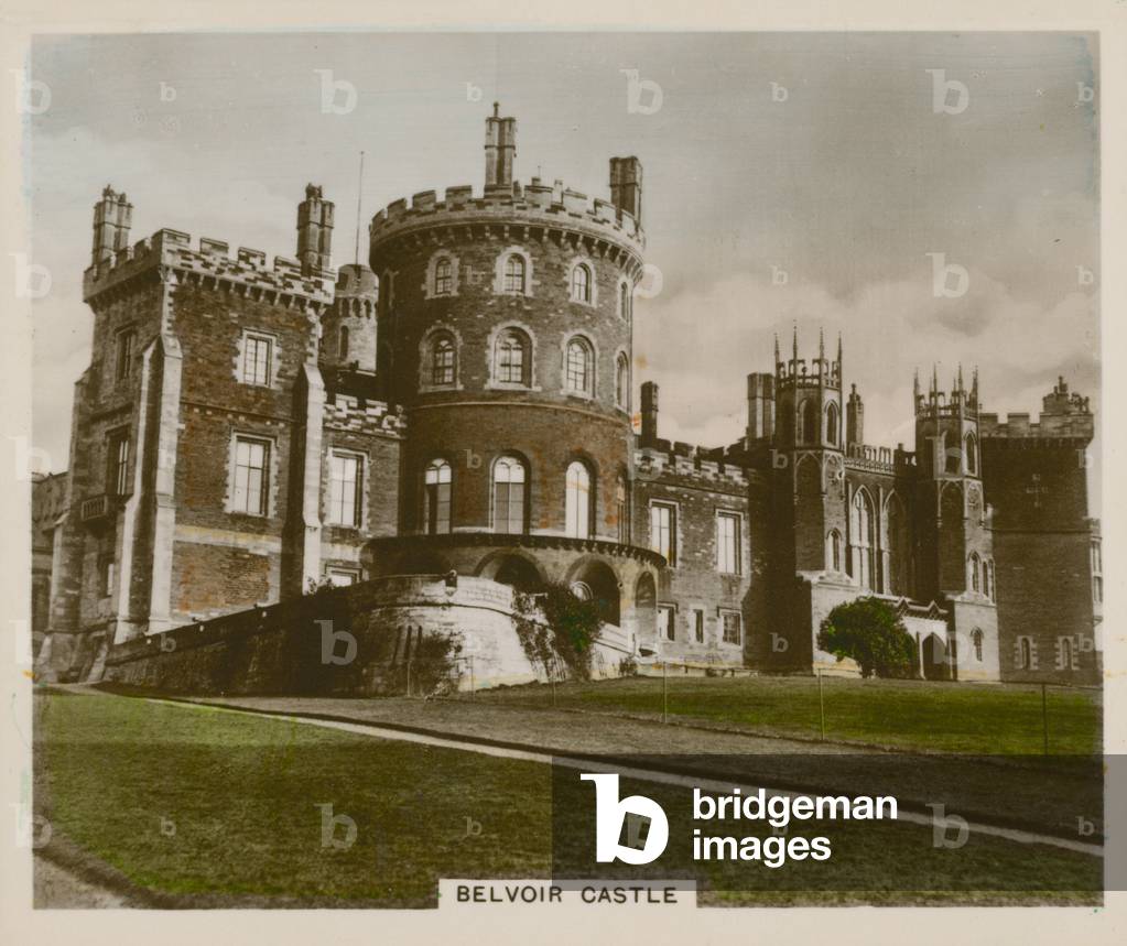 Belvoir Castle (coloured photo)