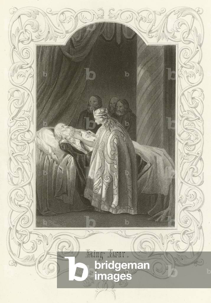King Lear, Act IV, Scene VII (engraving)