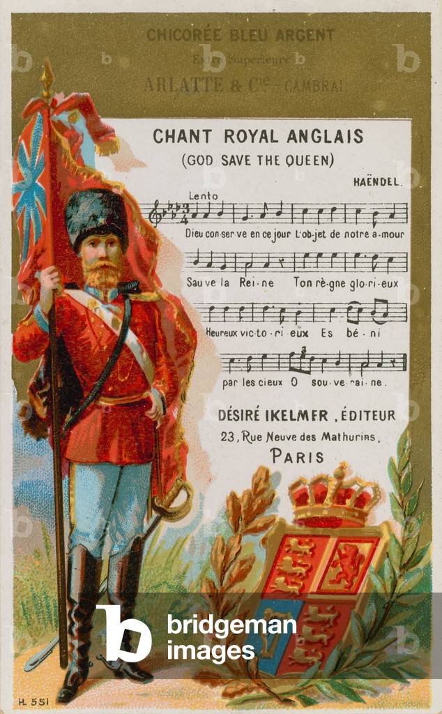 God Save the Queen (chromolitho)
