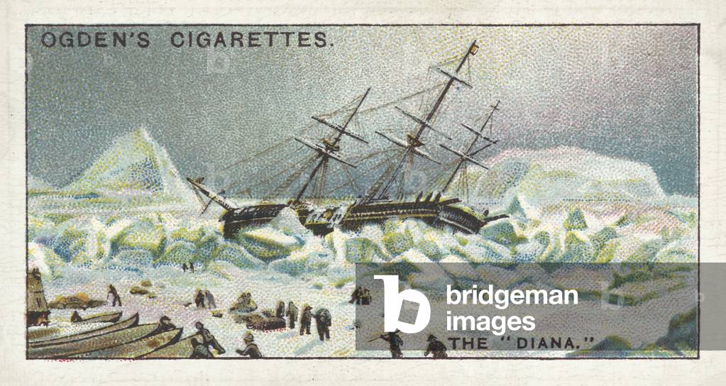 Whaling, The Diana (chromolitho)