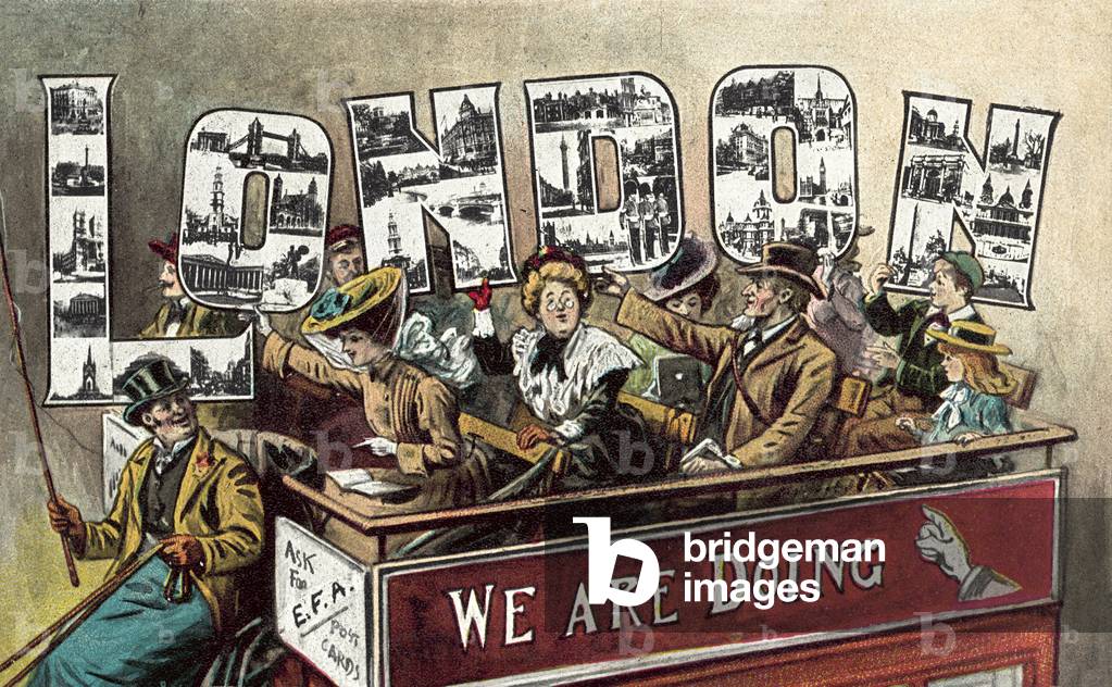 We are doing London (colour litho)