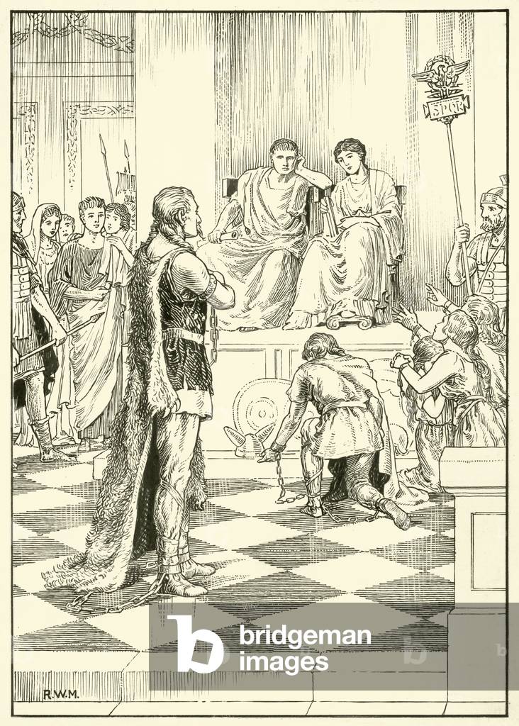 Caractacus (ink on paper)