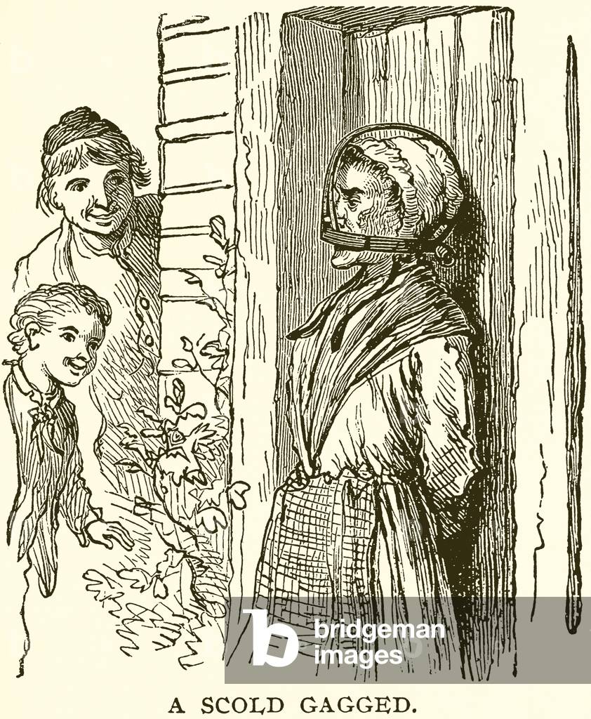 A Scold Gagged (engraving)