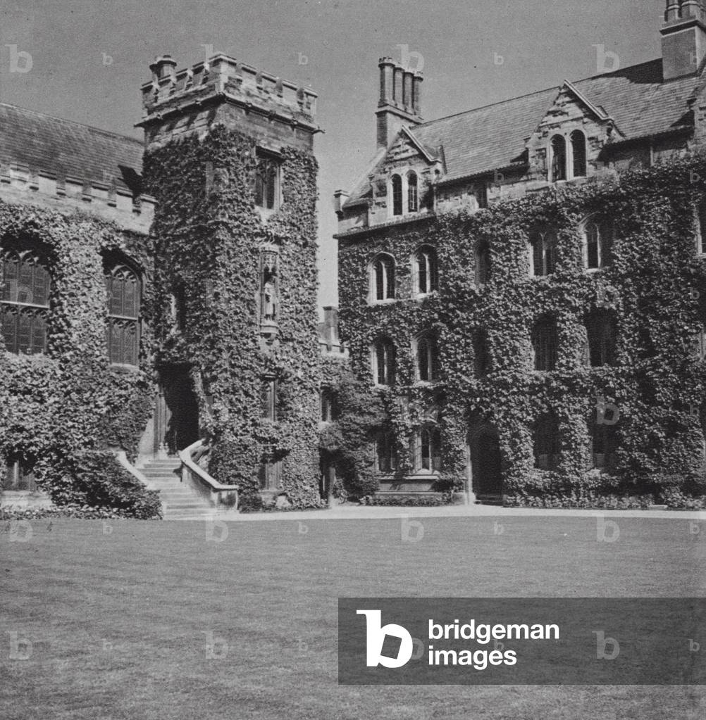 Oxford: Pembroke (b/w photo)