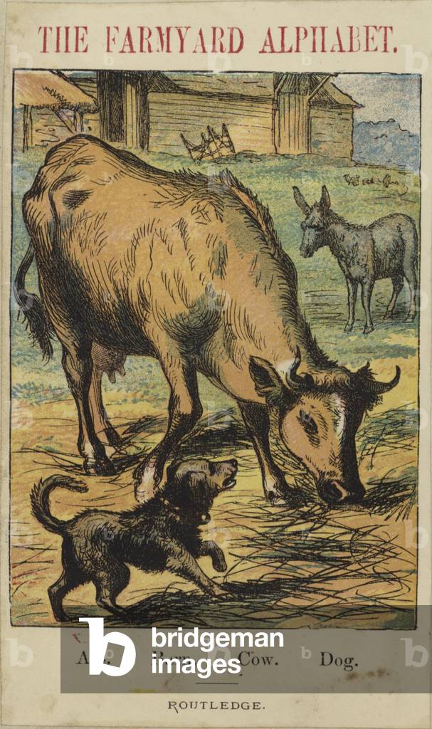 The Farmyard Alphabet (colour litho)