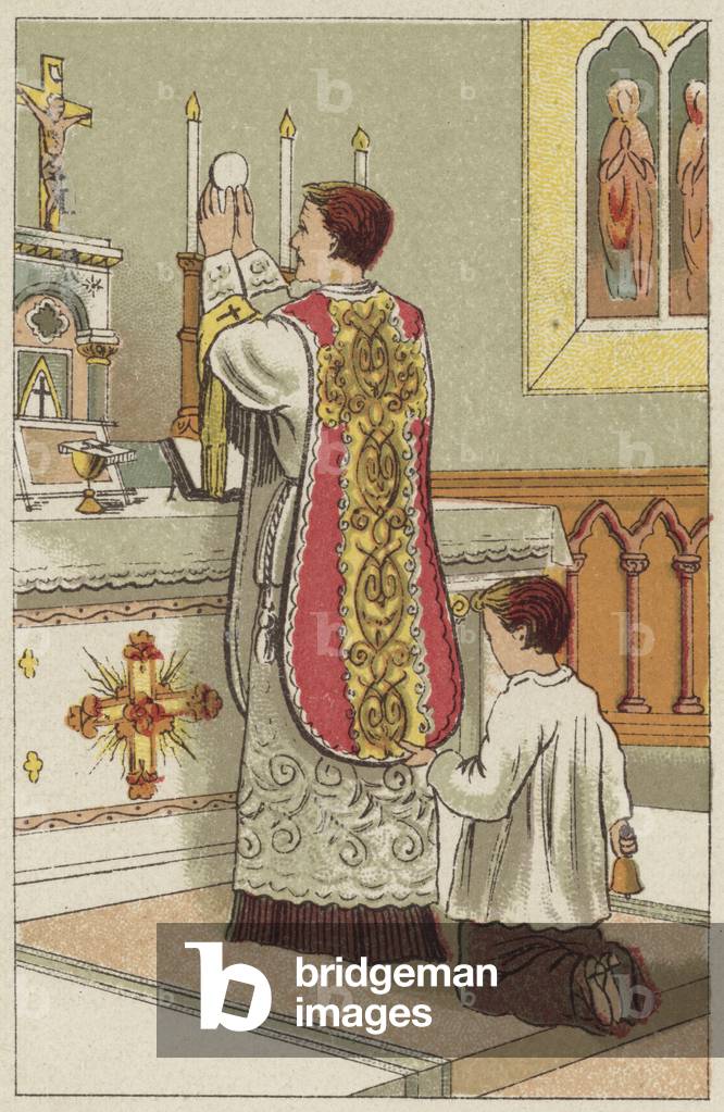 Holy Mass (colour litho)