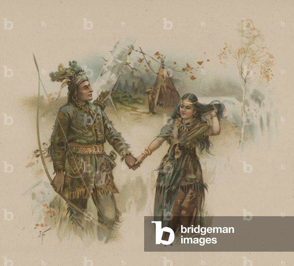 Hiawatha (chromolitho)