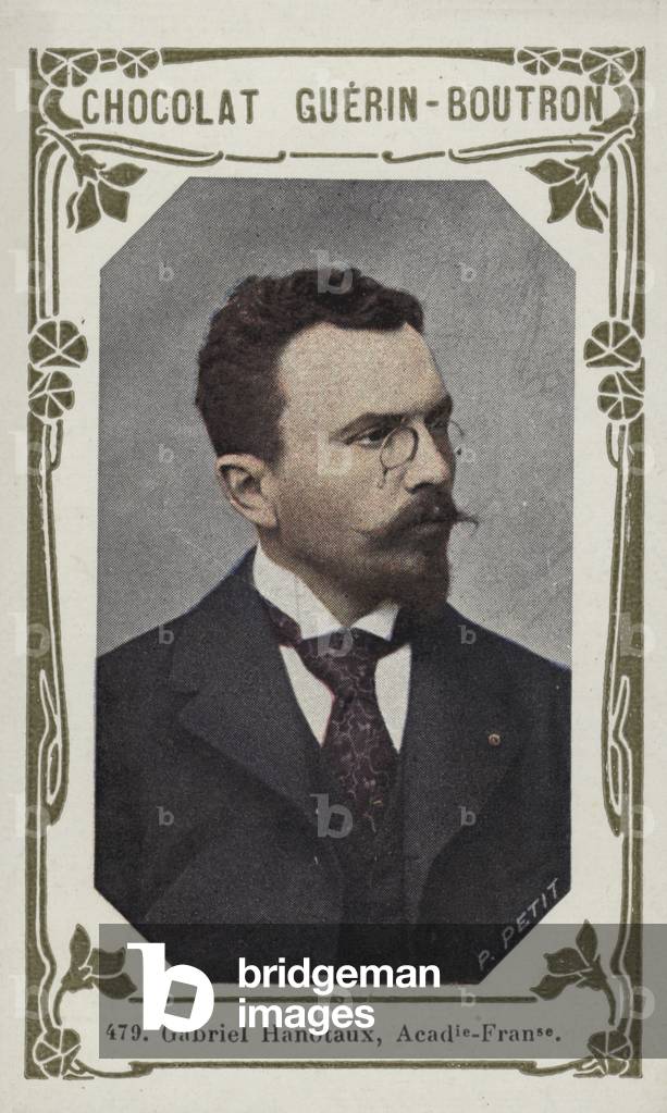 Gabriel Hanotaux, Academie-Francaise (coloured photo)