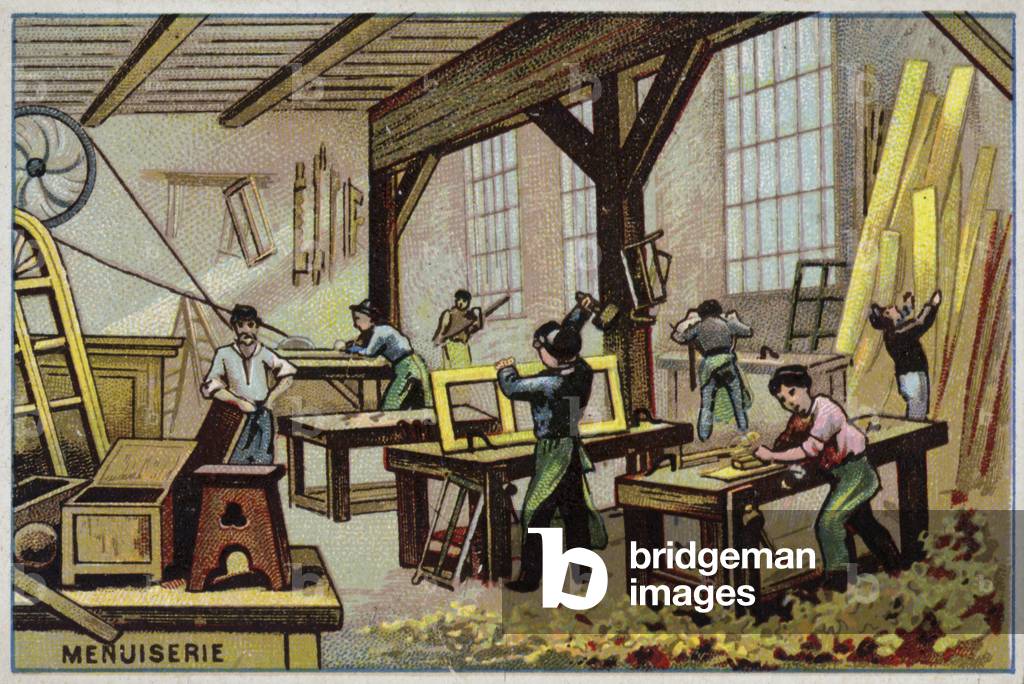Carpentry (chromolitho)