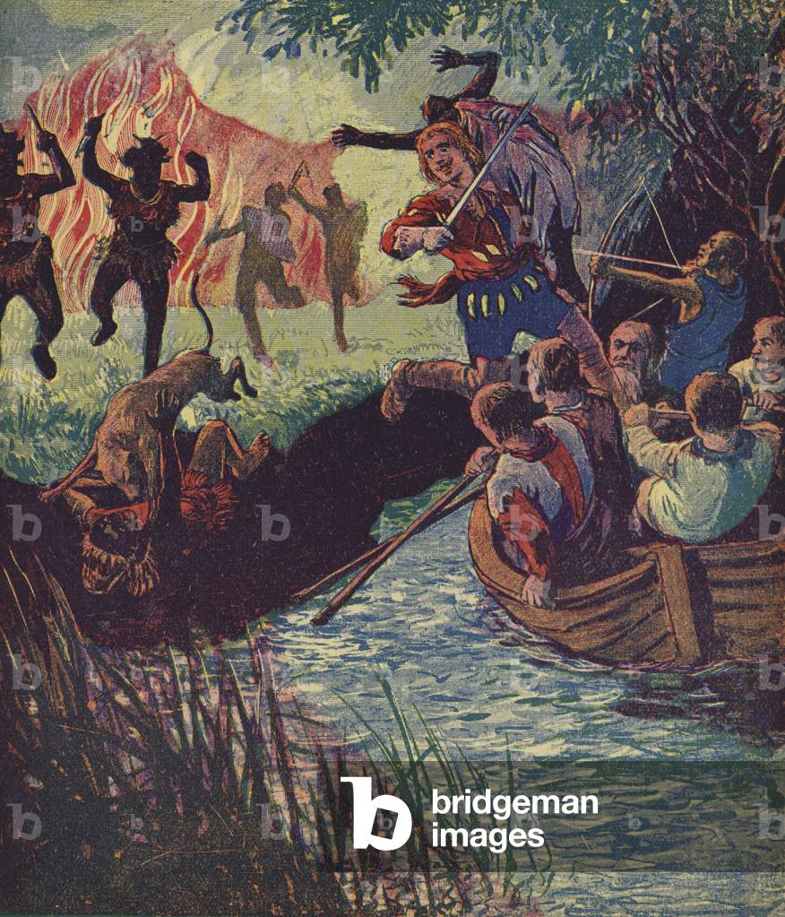 Klaus Störtebeker (colour litho)