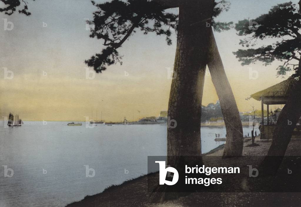 Japan, c.1912: Maiko near Kobe (photo)
