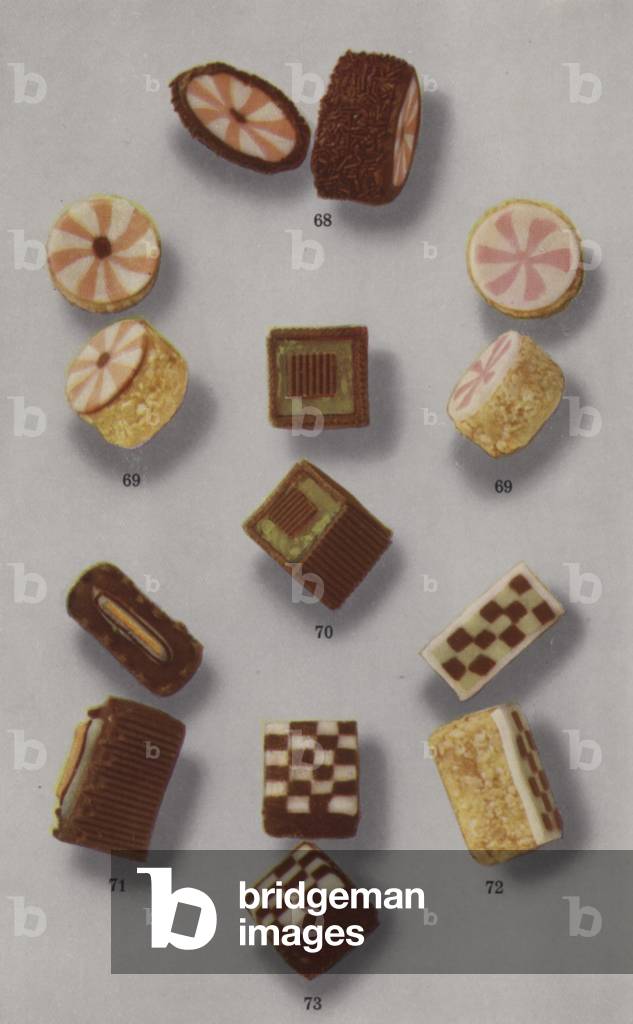 Illustration for marzipan brochure (colour photo)