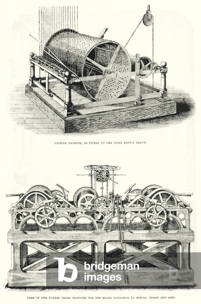 Messrs John Moore and Sons' Clock Factory (engraving)