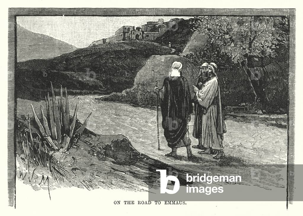 On the Road to Emmaus (engraving)