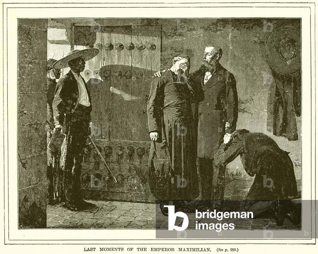 Last Moments of the Emperor Maximilian (engraving)