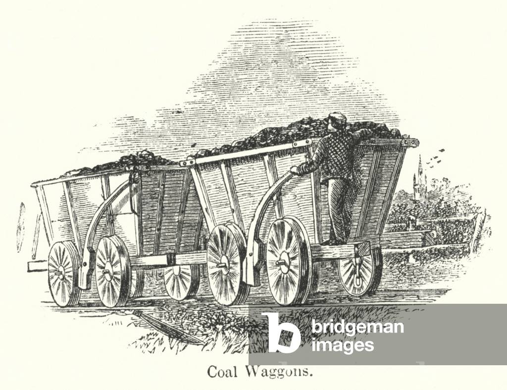 Coal Waggons (engraving)