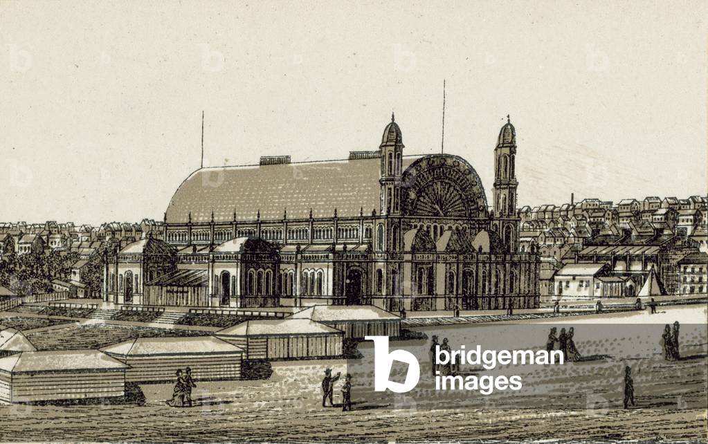 Exhibition Building, Alfred Park (litho)