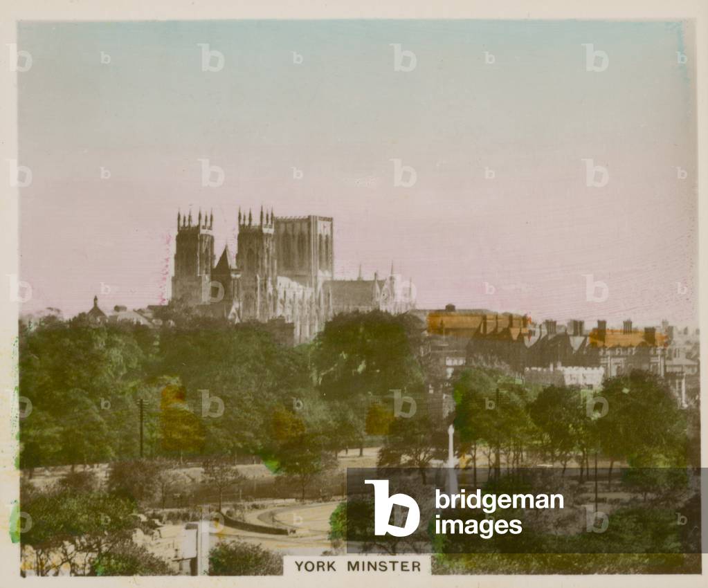 York Minster (coloured photo)