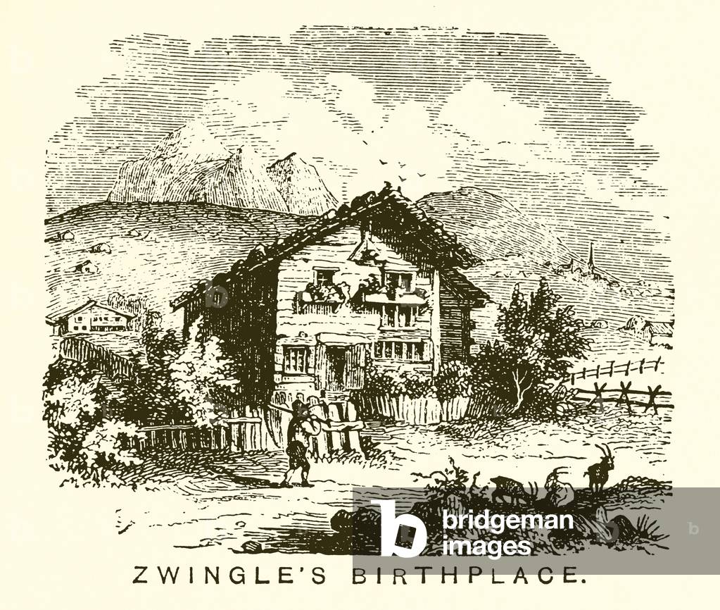 Zwingle's Birthplace (engraving)