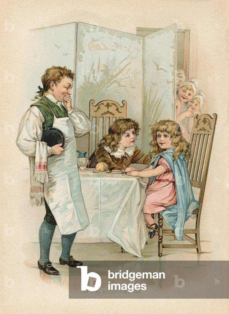 At the Holly Tree Inn (chromolitho)