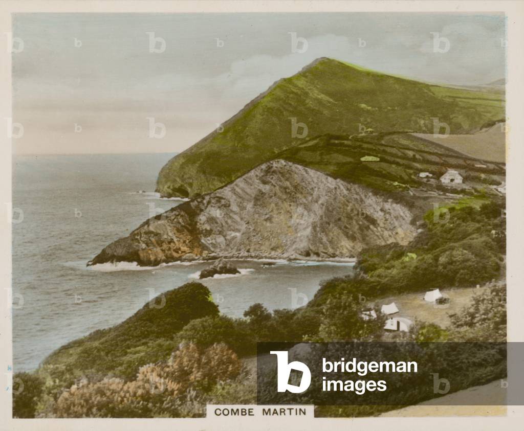 Combe Martin (coloured photo)