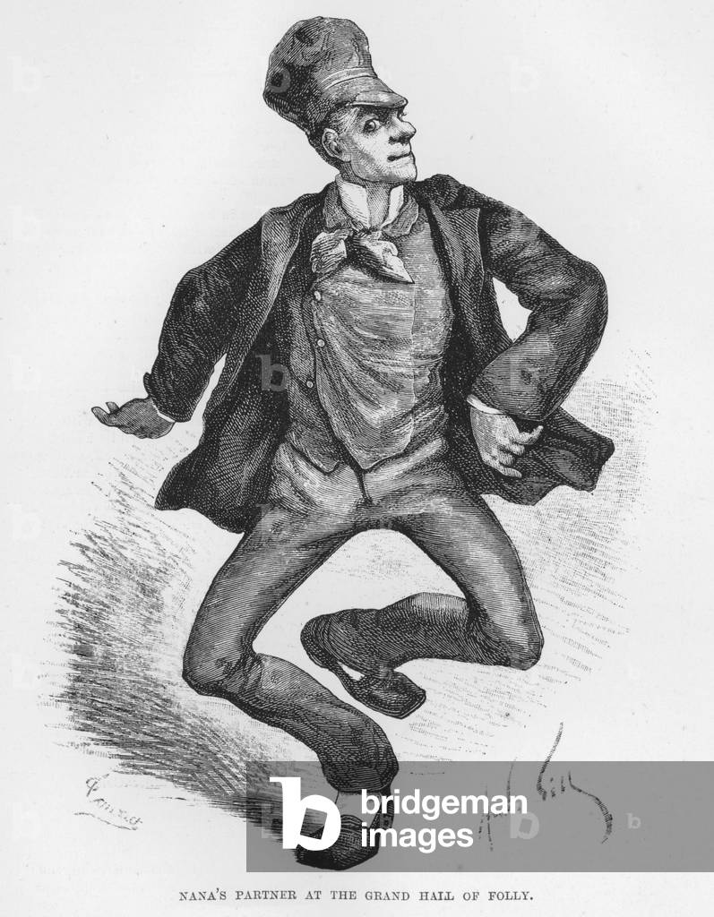 Illustration for The Assommoir, A Realistic Novel, by Emile Zola (engraving)