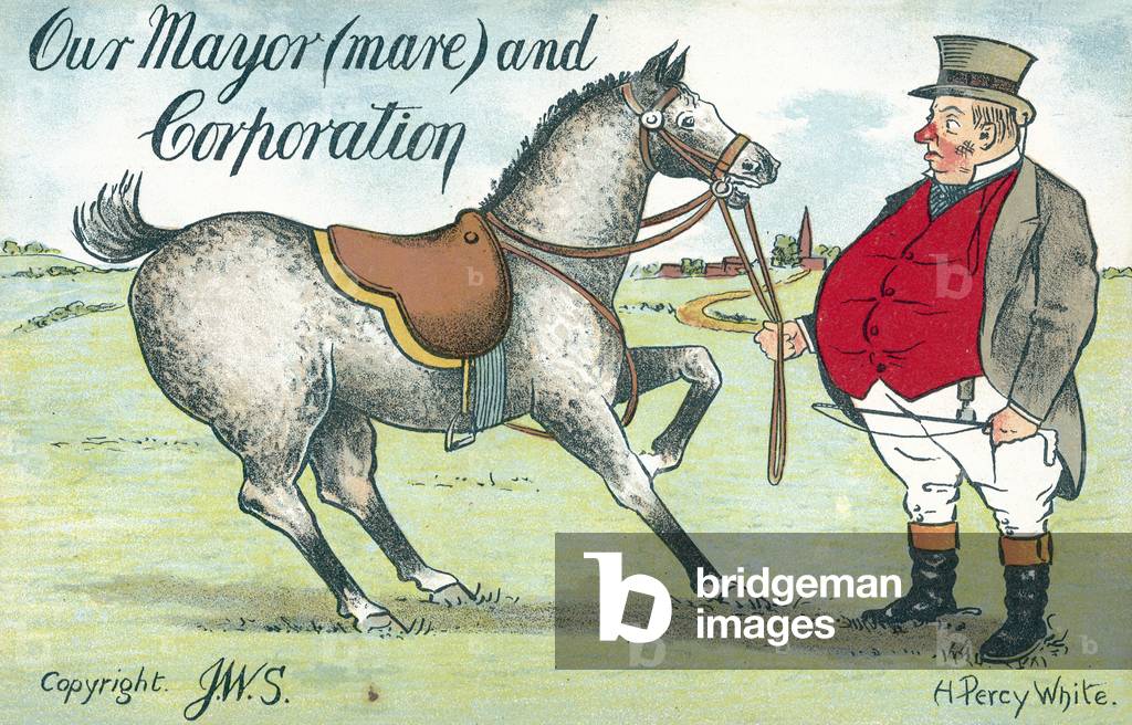 Our Mayor (mare) and Corporation (colour litho)