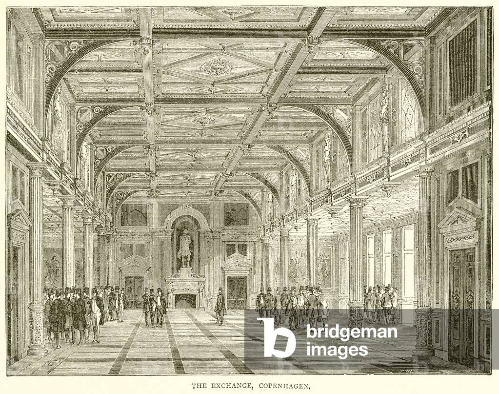 The Exchange, Copenhagen (engraving)