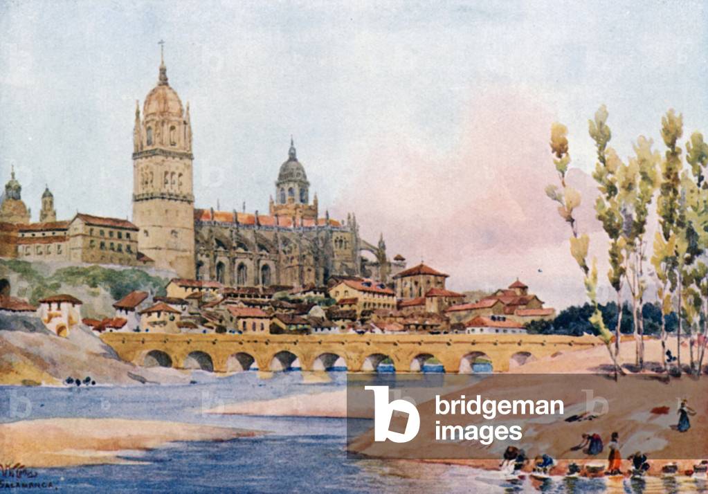 Salamanca (colour litho)