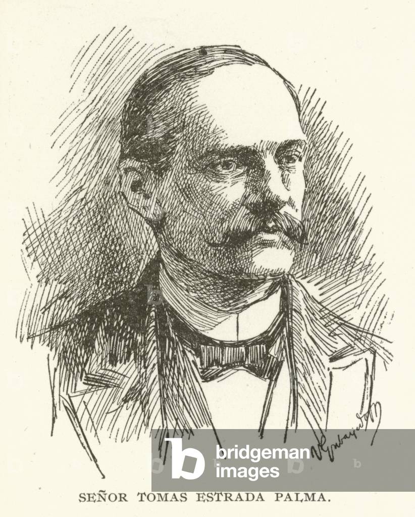 Senor Tomas Estrada Palma (engraving)